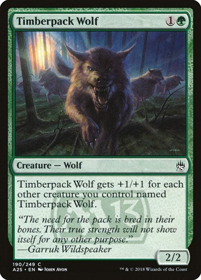 Timberpack Wolf [Masters 25] | Exor Games Dartmouth