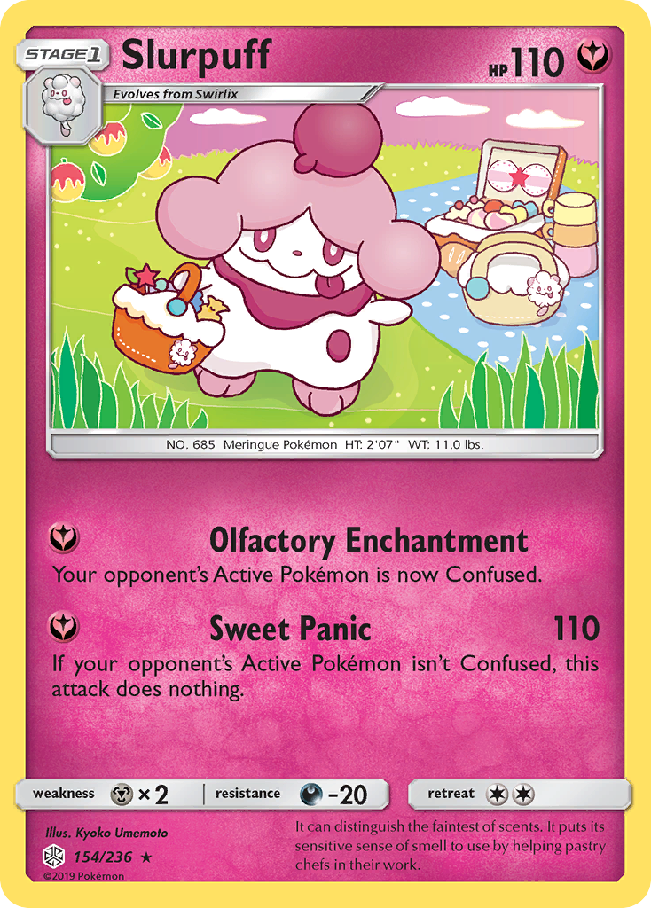 Slurpuff (154/236) [Sun & Moon: Cosmic Eclipse] | Exor Games Dartmouth