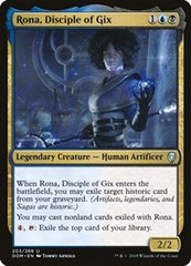 Rona, Disciple of Gix [Dominaria] | Exor Games Dartmouth