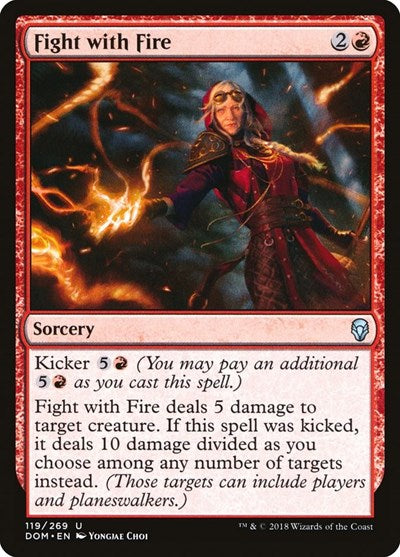 Fight with Fire [Dominaria] | Exor Games Dartmouth
