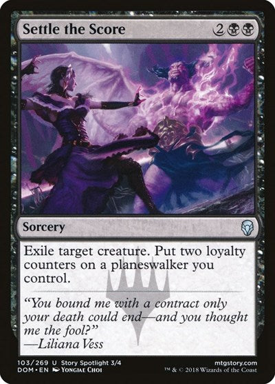 Settle the Score [Dominaria] | Exor Games Dartmouth
