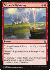 Wizard's Lightning [Dominaria] | Exor Games Dartmouth