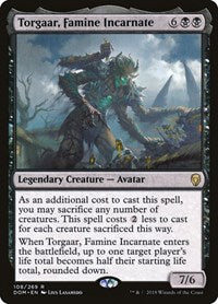 Torgaar, Famine Incarnate [Dominaria] | Exor Games Dartmouth