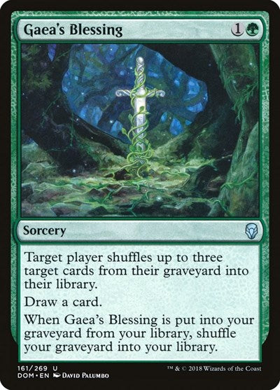 Gaea's Blessing [Dominaria] | Exor Games Dartmouth