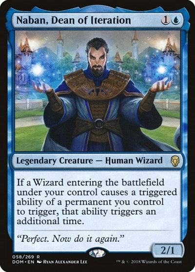 Naban, Dean of Iteration [Dominaria] | Exor Games Dartmouth