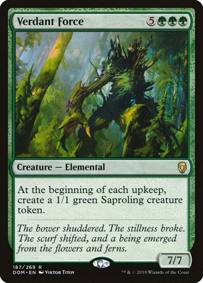 Verdant Force [Dominaria] | Exor Games Dartmouth