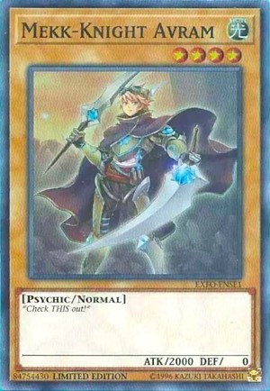 Mekk-Knight Avram [EXFO-ENSE1] Super Rare | Exor Games Dartmouth
