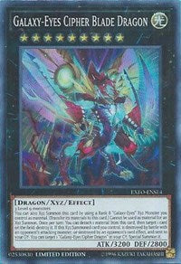 Galaxy-Eyes Cipher Blade Dragon [EXFO-ENSE4] Super Rare | Exor Games Dartmouth