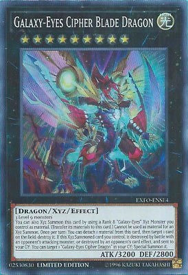 Galaxy-Eyes Cipher Blade Dragon [EXFO-ENSE4] Super Rare | Exor Games Dartmouth