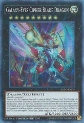 Galaxy-Eyes Cipher Blade Dragon [EXFO-ENSE4] Super Rare | Exor Games Dartmouth