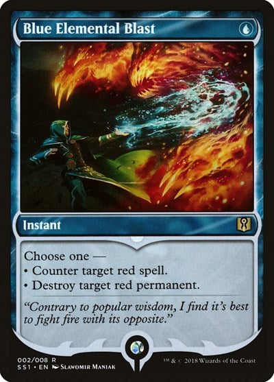 Blue Elemental Blast [Signature Spellbook: Jace] | Exor Games Dartmouth