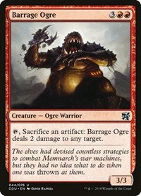 Barrage Ogre [Duel Decks: Elves vs. Inventors] | Exor Games Dartmouth