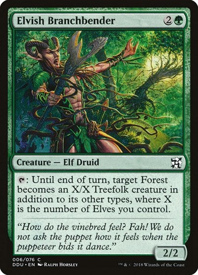 Elvish Branchbender [Duel Decks: Elves vs. Inventors] | Exor Games Dartmouth