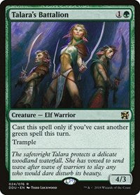 Talara's Battalion [Duel Decks: Elves vs. Inventors] | Exor Games Dartmouth