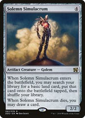 Solemn Simulacrum [Duel Decks: Elves vs. Inventors] | Exor Games Dartmouth