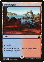 Shivan Reef [Duel Decks: Elves vs. Inventors] | Exor Games Dartmouth