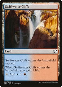 Swiftwater Cliffs [Duel Decks: Elves vs. Inventors] | Exor Games Dartmouth