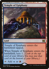 Temple of Epiphany [Duel Decks: Elves vs. Inventors] | Exor Games Dartmouth