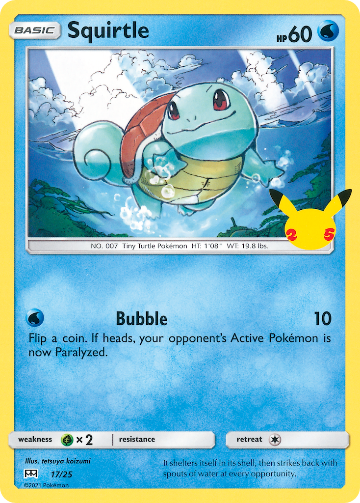 Squirtle (17/25) [McDonald's 25th Anniversary] | Exor Games Dartmouth