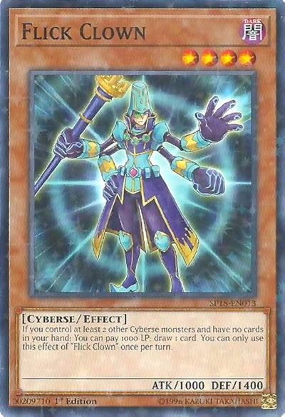 Flick Clown (Starfoil) [SP18-EN013] Starfoil Rare | Exor Games Dartmouth