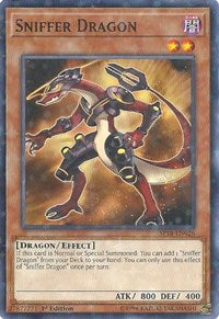 Sniffer Dragon (Starfoil) [SP18-EN026] Starfoil Rare | Exor Games Dartmouth