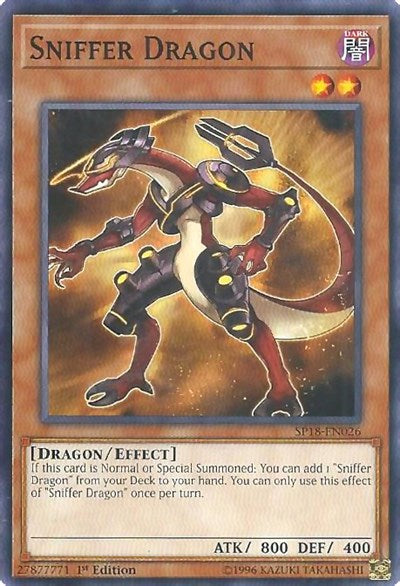Sniffer Dragon [SP18-EN026] Common | Exor Games Dartmouth