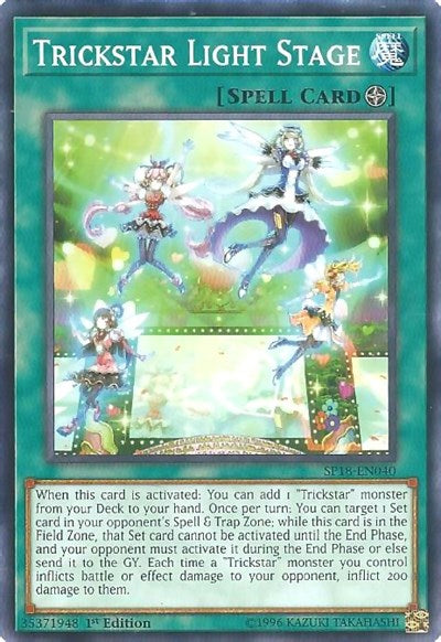 Trickstar Light Stage [SP18-EN040] Common | Exor Games Dartmouth