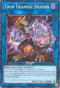 Twin Triangle Dragon (Starfoil) [SP18-EN036] Starfoil Rare | Exor Games Dartmouth