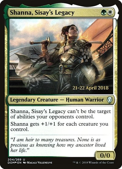 Shanna, Sisay's Legacy [Dominaria Promos] | Exor Games Dartmouth