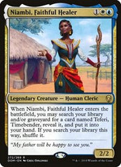 Niambi, Faithful Healer [Dominaria] | Exor Games Dartmouth