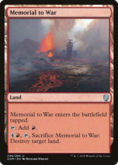 Memorial to War [Dominaria] | Exor Games Dartmouth