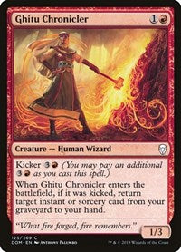 Ghitu Chronicler [Dominaria] | Exor Games Dartmouth