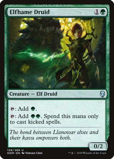 Elfhame Druid [Dominaria] | Exor Games Dartmouth