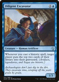 Diligent Excavator [Dominaria] | Exor Games Dartmouth