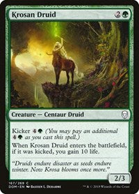 Krosan Druid [Dominaria] | Exor Games Dartmouth