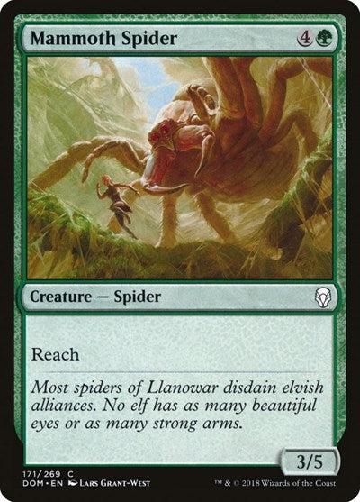 Mammoth Spider [Dominaria] | Exor Games Dartmouth