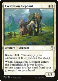 Excavation Elephant [Dominaria] | Exor Games Dartmouth