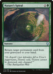 Nature's Spiral [Dominaria] | Exor Games Dartmouth