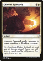 Gideon's Reproach [Dominaria] | Exor Games Dartmouth