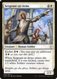 Sergeant-at-Arms [Dominaria] | Exor Games Dartmouth