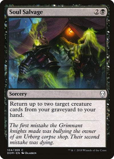 Soul Salvage [Dominaria] | Exor Games Dartmouth