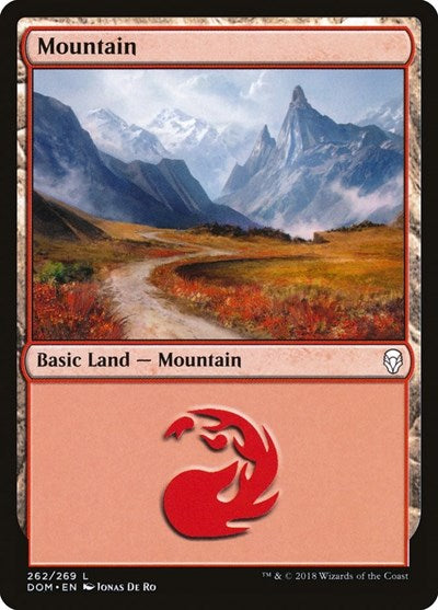 Mountain [Dominaria] | Exor Games Dartmouth