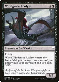 Windgrace Acolyte [Dominaria] | Exor Games Dartmouth