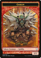 Goblin Token [Dominaria Tokens] | Exor Games Dartmouth