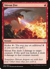 Shivan Fire [Dominaria] | Exor Games Dartmouth