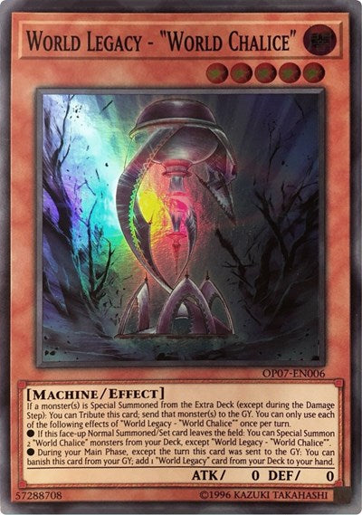 World Legacy - "World Chalice" [OP07-EN006] Super Rare | Exor Games Dartmouth