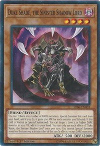 Duke Shade, the Sinister Shadow Lord [SR06-EN003] Common | Exor Games Dartmouth