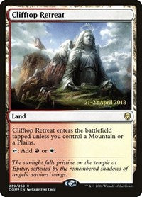 Clifftop Retreat [Dominaria Promos] | Exor Games Dartmouth