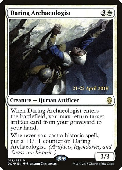 Daring Archaeologist [Dominaria Promos] | Exor Games Dartmouth