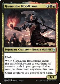 Garna, the Bloodflame [Dominaria Promos] | Exor Games Dartmouth